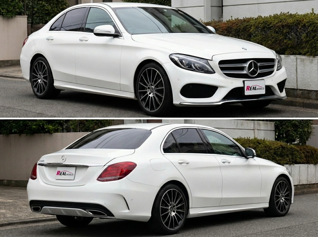 現在の画像に代替テキストがありません。ファイル名: メルセデスCクラスセダン.png